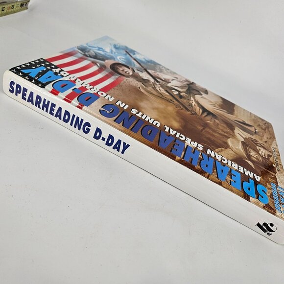 Spearheading D-Day Book American Special Units Normandy WWII 1944 Hardcover Mili - Picture 9 of 13
